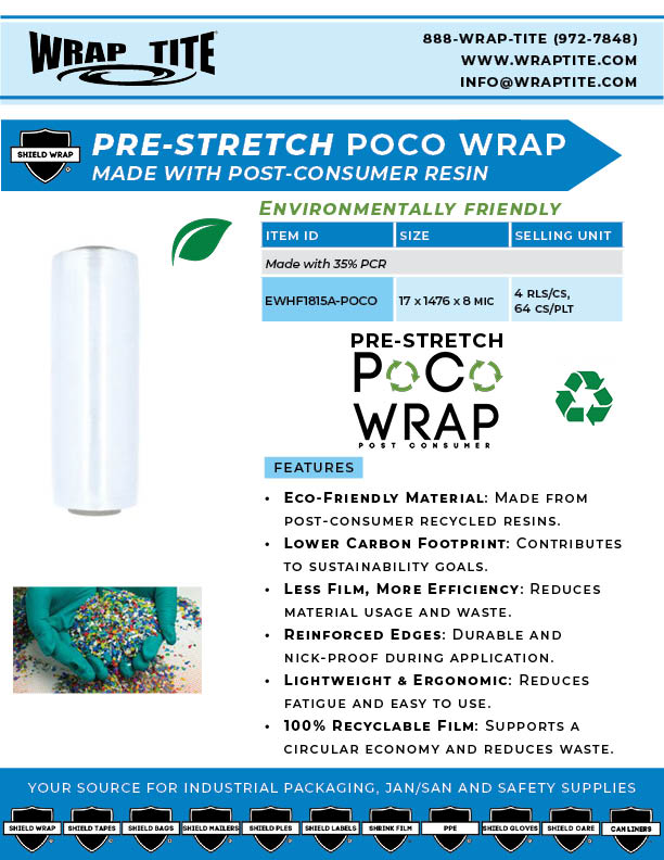 POCO Pre-Stretch Sales Sheet